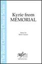 Kyrie SATB choral sheet music cover